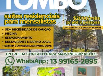 Apartamento , Guarujá · Suíte mobiliada na Praia do Tombo