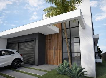 Fachada · Casa Nova Térrea Contemporânea com Subsolo 215 m² | Energia Solar | Rua s/ Saída