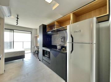 Foto 01 · Apartamento à Venda em São Paulo-SP, na Vila Pompéia: 1 Quarto, 1 Suíte, Sala, Banheiro e 28m² de Ár