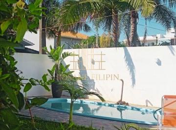 Casa · 136m² · 3 Quartos · 2 Vagas · Casa com 3 dormitórios à venda, 136 m² por R$ 750.000,00 - Centro - Balneário Arroio do Silva/SC