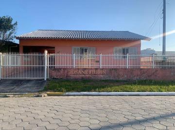 Casa · 160m² · 3 Quartos · 1 Vaga · Casa com 3 dormitórios à venda, 160 m² - Erechim - Balneário Arroio do Silva/SC