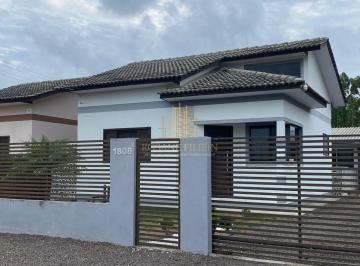 Casa · 117m² · 3 Quartos · 2 Vagas · Casa com 3 dormitórios à venda, 117 m² por R$ 370.000 - Araranguá/SC