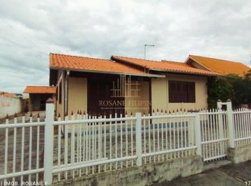 Casa · 93m² · 3 Quartos · 1 Vaga · Casa com 3 dormitórios à venda, 93 m² - Centro - Balneário Arroio do Silva/SC