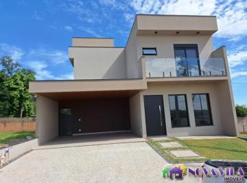 Foto 01 · Casa de luxo em condomínio à venda em Jaguariúna-SP, Loteamento São Pedro: 3 quartos, 3 suítes, 2 sa