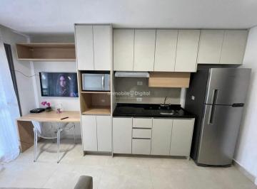 Apartamento · 30m² · 1 Quarto · Locação Studio Mobiliado com 30m² no bairro Vila Prudência com ar condicionado