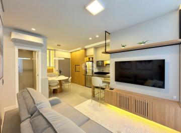 Apartamento · 75m² · 2 Quartos · 1 Vaga · Apartamento de 2 dormitórios sendo 1 suíte mobiliado com vaga de garagem no Nave