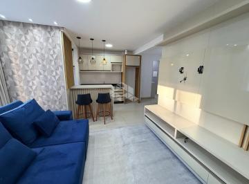 Apartamento · 86m² · 2 Quartos · 1 Vaga · Apartamento 2 dormitórios, sendo 1 suíte, mobiliado, com box/vaga de garagem na Zona Nova em Capão d