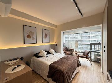 Apartamento de 1 quarto, São Paulo · Apartamento studio novo mobiliado para alugar no Hub Brooklin, próx. metrô, Shop. Morumbi, Itaim