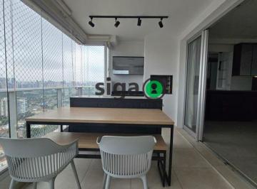 Apartamento · 105m² · 2 Quartos · 2 Vagas · Brooklin - 105 m² - 2 dormitórios sendo 2 Suítes - Varanda Gourmet - Pronto para Morar