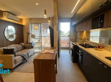 Apartamento · 57m² · 2 Quartos · 1 Vaga · Apartamento à venda em Campinas (São Bernardo) – frente, varanda gourmet e 1 vaga