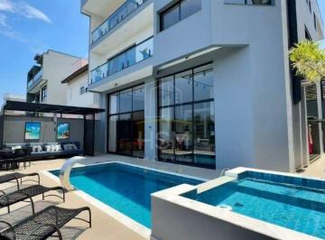 Casa · 750m² · 4 Quartos · 6 Vagas · Mansão Exclusiva no Swiss Park - Vista Permanente para o Lago - 4 Suítes - Porteira Fechada