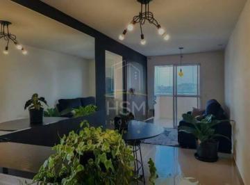 Apartamento · 52m² · 2 Quartos · 1 Vaga · Apartamento no Demarchi | 2 Dormitórios, Suíte, Sacada Envidraçada e Excelente Localização em São Be
