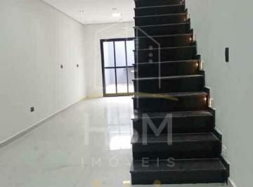 Casa · 120m² · 3 Quartos · 2 Vagas · Exclusivo sobrado novo com 3 dormitórios, suíte e 2 vagas em localização estratégica
