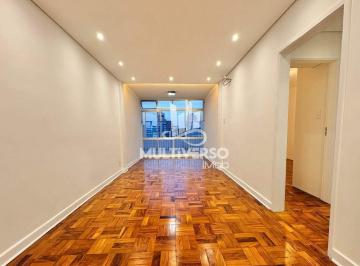 Apartamento · 66m² · 2 Quartos · 1 Vaga · Apartamento reformado 2 dormitórios uma quadra da praia vista mar no Boqueirão em Santos