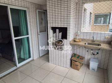 Apartamento · 62m² · 1 Quarto · 1 Vaga · Apartamento 1 Suíte no Tupi (Zona Orla) com Varanda Gourmet e 1 vaga — Praia Grande/SP