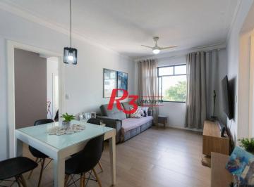 d389c82e3b2a44c5d0c5bc08efa24d8edf54448b · Apartamento com 2 dormitórios à venda, 90 m² por R$ 530.000,00 - Aparecida - Santos/SP