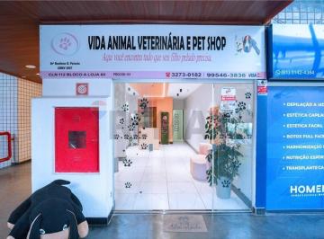 Comercial · 180m² · PONTO COMERCIAL COMPLETO PARA PET SHOP E CLÍNICA VETERINÁRIA  CLN 112 NORTE