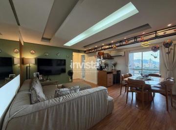 Apartamento · 70m² · 2 Quartos · 2 Vagas · OPORTUNIDADE NO BAIRRO DA APARECIDA EM SANTOS COM 2 DORMS SENDO 1 SUITE COM SACADA