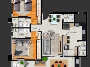 Apartamento · 98m² · 2 Quartos · 2 Vagas · Apartamento à venda no bairro Embaré