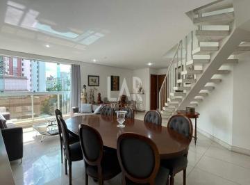 Apartamento · 278m² · 5 Quartos · 5 Vagas · Cobertura Ampla 278m, Savassi, 05 Quartos