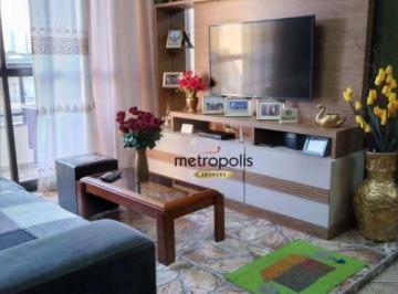 Sala · Apartamento com 3 dormitórios à venda, 97 m² por R$ 660.000,00 - Jardim Stella - Santo André/SP
