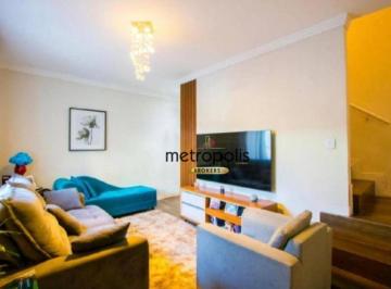 sala · Sobrado à venda, 114 m² por R$ 550.000,00 - Vila Humaitá - Santo André/SP