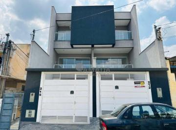 072a724dc98b919bc7e0eebb5547022f30b012ec · Sobrado novo frontal com 3 suítes, área gourmet, 3 vagas à venda, 160 m² por R$ 850.000 - Vila Esper