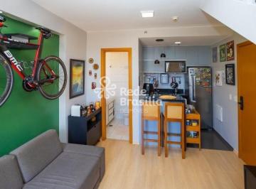 Apartamento · 45m² · 1 Quarto · 1 Vaga · Park Sul - Cobertura Duplex mobiliada - varanda - 2 quartos - 1 suíte - nascente - Condomínio Venice