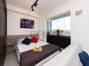 Apartamento · 31m² · 1 Quarto · 1 Vaga · Studio Moderno Porteira Fechada no Now Alto da Boa Vista | Vaga Livre e Permite Airbnb