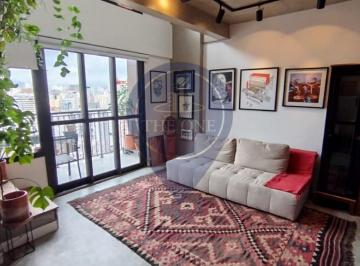 Foto 01 · Apartamento para locação em São Paulo-SP, República: 1 quarto, 1 sala, 2 banheiros, 48 m² de área.