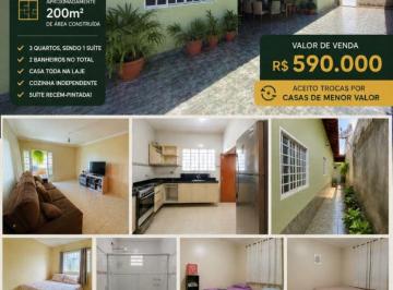 Casa de 3 quartos, Vicente Pires · Casa à venda em condomínio – Vicente Pires | Rua 3B – Condomínio Green Garden