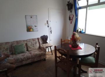 Foto 01 · Apartamento à venda em Santos-SP, bairro Embaré: 2 quartos, 1 sala, 2 banheiros, 1 vaga, 57m² de áre