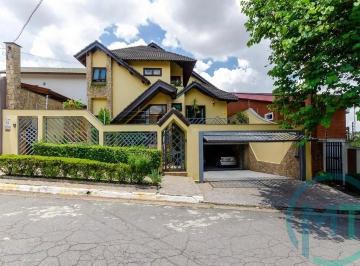 Casa · 500m² · 5 Quartos · 6 Vagas · Luxuosa residência à venda no City América, São Paulo-SP: 5 quartos, 5 suítes, 5