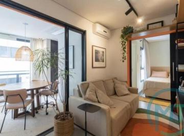 Apartamento · 43m² · 1 Quarto · 1 Vaga · Apartamento à venda em Pinheiros, SP: 1 quarto, 1 sala, 1 banheiro, 1 vaga de ga