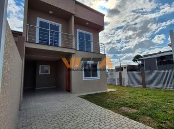 Casa · 110m² · 3 Quartos · 2 Vagas · Sobrado à venda no bairro Porto das Laranjeiras - Araucária/PR