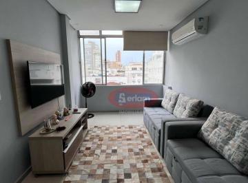 42921ad61e9785014d80fb6b6b179d5c0b67b21e · Apartamento com 1 dormitório à venda, 60 m² por R$ 490.000,00 - Gonzaga - Santos/SP