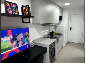 Apartamento · 25m² · 1 Quarto · Studio com 1 dormitório, 25 m² - venda por R$ 510.000 ou aluguel por R$ 3.498/mês - Pinheiros - São