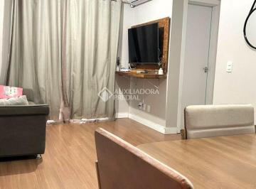 Apartamento · 60m² · 2 Quartos · 1 Vaga · Apartamento no bairro Rondônia em Novo Hamburgo com 2 dormitórios sacada com churrasqueira
