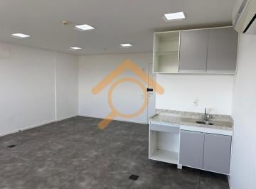 Foto 01 · Sala Comercial de Alto Padrão em Condomínio à Venda em Santo Amaro, São Paulo-SP - 1 Sala, 1 Banheir