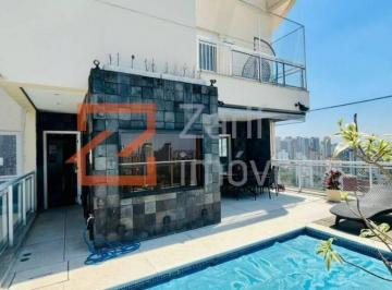 PISCINA DA COBERTURA · COBERTURA PARA VENDA 4 QUARTOS NO PANAMBY