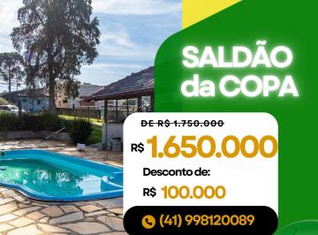 202606121111519393.png · Chácara para Venda em Campo Largo, Vila Rivabem, 5 dormitórios, 1 suíte, 4 banheiros, 10 vagas