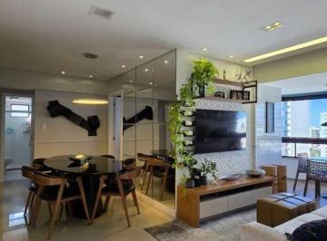 Apartamento de 4 quartos, Salvador · LINDÍSSIMO APARTAMENTO DE 3 QUARTOS + GABINETE NO JARDIM ARMAÇÃO. NASCENTE