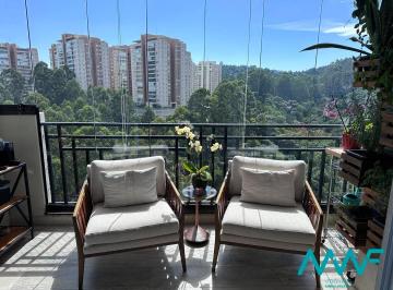 Apartamento · 101m² · 3 Quartos · 2 Vagas · Bosques Tamboré 101m2- Reformado com Vista Livre!!!