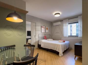 Apartamento · 25m² · 1 Quarto · 1 Vaga · Flat Mobiliado Jardim Paulista Alameda Jaú Metrô Consolação 25m² 1 Vaga Morar Investir