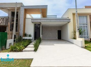 Casa · 149m² · 3 Quartos · 2 Vagas · Casa térrea contemporânea à venda no Residencial Terras da Estância