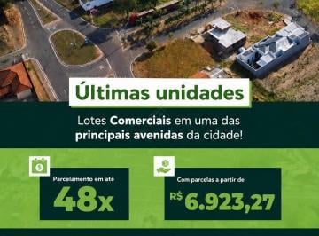 Terreno · 400m² · Lotes comerciais à venda no Portal das Palmeiras, em Guararapes/SP