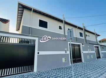 Casa · 60m² · 2 Quartos · 2 Vagas · Sobrado Novo 2 Suítes com 2 Vagas no Centro Ocian – Praia Grande