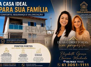 Casa · 250m² · 5 Quartos · 1 Vaga · Arquitetura Flexível Projetada por Engenheiro Civil e Edícula Exclusiva em São Sebastião, Bairro S