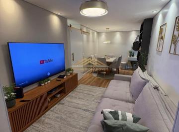 Apartamento · 81m² · 3 Quartos · 2 Vagas · Vila nova sabará - Apartamento Vila Nova Sabará, reformado! Andar alto e vista piscina