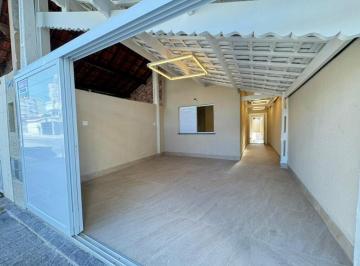Casa · 115m² · 3 Quartos · 2 Vagas · Casa Geminada na Vila Guilhermina, Praia Grande - 3 Quartos, 2 Suítes